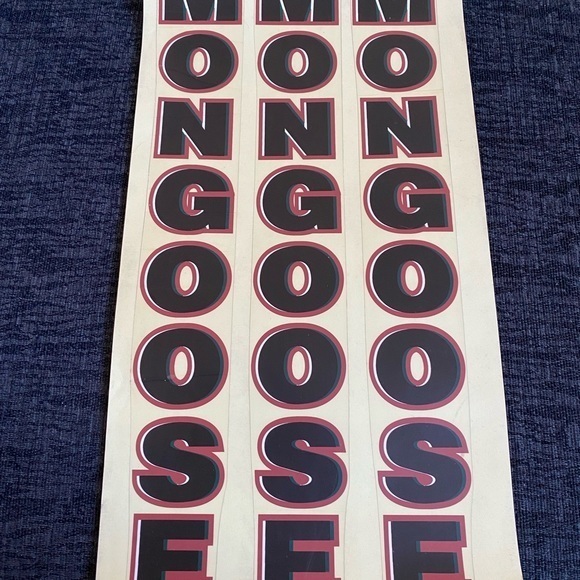 NOS Mongoose Old School Bmx DMC Stickers/Decals - Picture 2 of 4